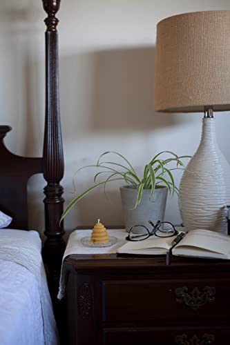 Beeswax Beehive Votive Candle | Pure, All-Natural Gift From The Hive #TOP3