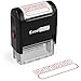 Entered Self Inking Rubber Stamp - Red Ink (42A1539WEB-R) (Stamp Only)