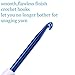 KOKNIT Professional DIY Crochet Set, 16 PCS Ergonomic Yarn Knitting Needles Kit with Luxurious Cas, Best Gift for Women