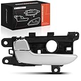 A-Premium Front or Rear Left Driver Side Interior Door Handle Compatible with Kia Forte Forte5 2014 2015 2016 2017 2018, Painted Silver