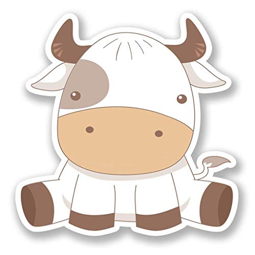 Cute Cow Round Metal 0.75" Lapel Pin Hat Shirt Pin Tie Tack Pinback2