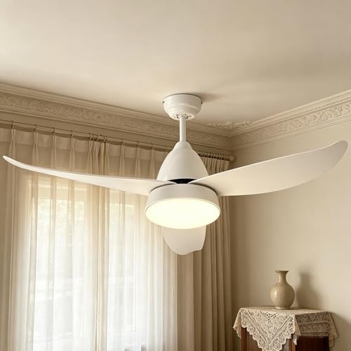 Ventilador de techo para dormitorio con luces y programacion de apagado 2