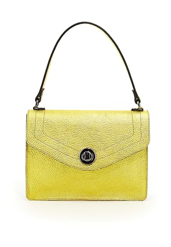 Sac Porté Épaule ANTONELLA SIZE M Gabs LIMONCELLO en cuir artisanal