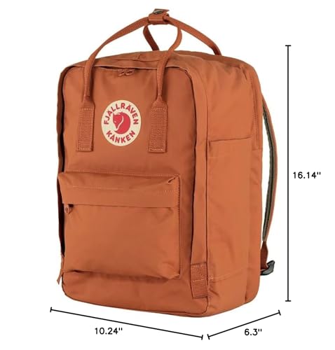 Image of Fjallraven Kanken Laptop 15 inch Backpack, Terracotta Brown