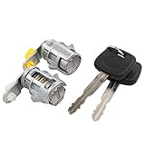 NewYall Front Driver Passenger Side Door Lock Cylinder