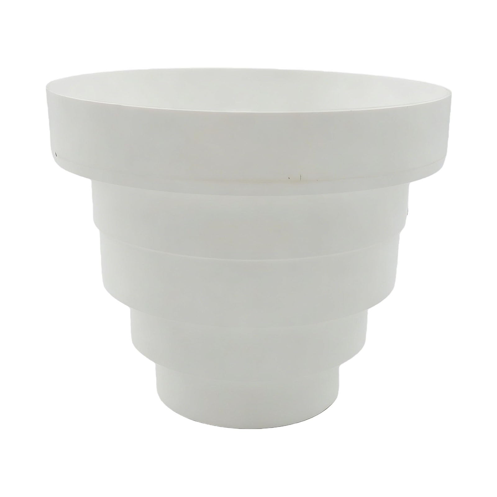 Bottone Multicolor Efficiency Vent Pipe Adapter For Ranges Hoods Seamlessly 80Mm To 150Mm Conversion And Vent Pipe Connectors