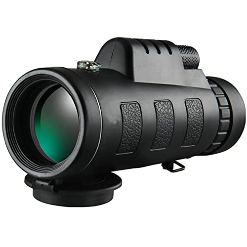 Jumelles monoculaires 40x60 avec support smartphone pour observation des oiseaux