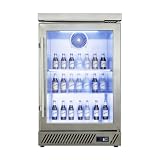 RAYAYR 20" Commercial Back Bar Cooler, 3.39 Cu.Ft Beverage R...