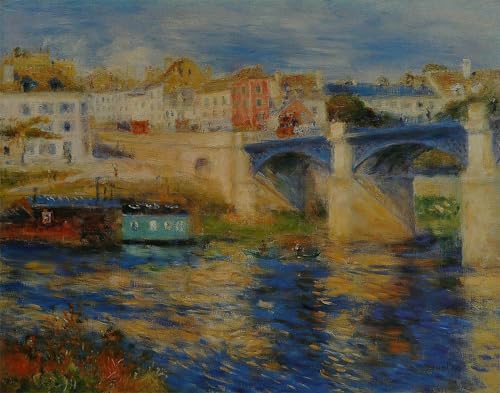 Affiche le Pont de Chatou Renoir grand format 60x90cm pour mur