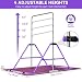 Imagen de FBSPORT Barra de Gimnasia Artistica para Niñas con Altura Ajustable y Anillos