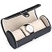 Produktbild YCDJCS Watch Box 3 Grids Zylinder Bewegliche Uhrenbox Haushalt Kleine Schmuck Aufbewahrungsbox Multi-Frame Brille Finishing Box Als Geschenk Kleideraufbewahrung (Color : A, Size : 9 * 19.5 cm)