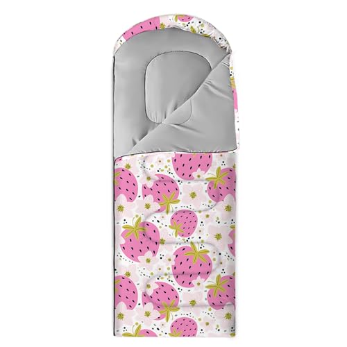 image for oaskys Camping Sleeping Bag - 3 Season Warm & Cool Weather - Summer Sp