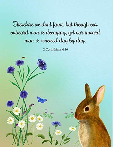 Therefore we don’t faint, but though our outward man is decaying, yet our inward man is renewed day by day. 2 Corinthians 4:16