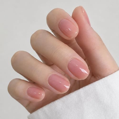 Image of AZUREBEAUTY 18ml Rubber Base Builder Gel Polish for Nails, Rose Blush Rubber Base Coat, Self-Leveling Apex Building Nail Strengthener, Long Lasting Soak Off UV LED for Thin Weak Brittle Nails