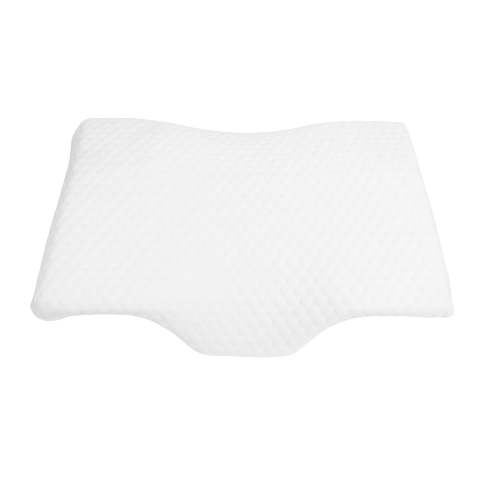Tbest Poduszka Szyjna Powolny Powrót Ergonomiczne Wsparcie (WHITE 52*30*10)