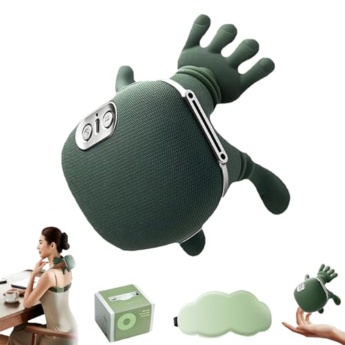 Handiva Massager, N7 Master Hand Shoulder and Neck Massager Cervical 𝐌𝐚𝐬𝐬𝐚𝐠𝐞𝐫, Ergonomic Design For Neck 𝐚𝐧𝐝 Shoulders,Back, Arms, Legs, And Glutes (1pcs)