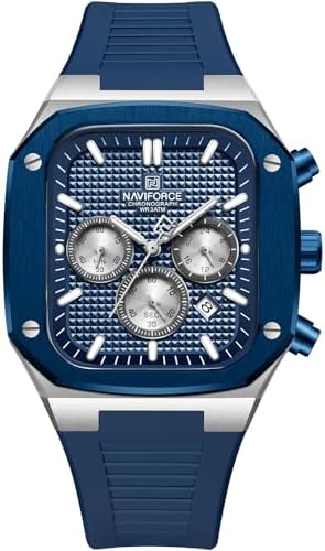 Naviforce - Men's Quartz Watch with Automatic Date and Week Indication - Analogue Wrist Watch