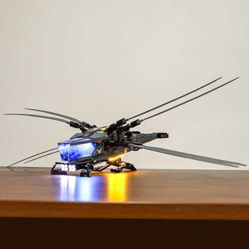 Image of BRIKSMAX LED Light for Lego Dune Atreides Royal Ornithopter 10327 - Compatible with Lego Icons Building Blocks Model - Without Lego Set