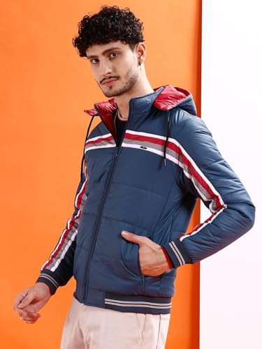 Image of The Indian Garage Co Men Green Regular Fit Colourblocked