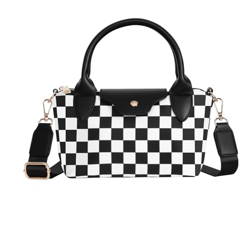 Bolso pequeño cruzado de nylon para mujer