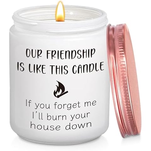 Funny Friendship Candle for Best Friends Cover