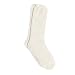Barefoot Dreams Cozychic Women's Heathered Socks (STONE / WHITE)