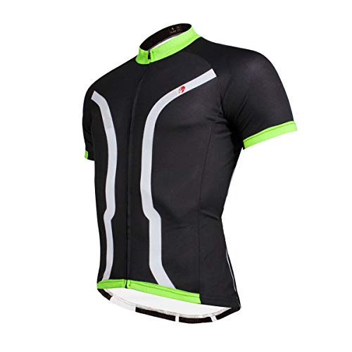 N/A KUOLOUKEJI Cycling Suits for Men and Women Spring and Summer Riding Suits Jersey Long Sleeves (Color : Short top, Size : XL)