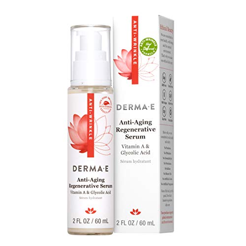 DERMA E Anti-Wrinkle Night Serum with Vitamin A and Vitamin E 2oz