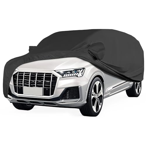 Bache Voiture SUV Universel Impermeable materiau PEVA 540 x 175 x 150 cms Protection Pluie Soleil Poussiere bache de Voiture SUV Housse Voiture SUV bache Voiture Exterieur SUV