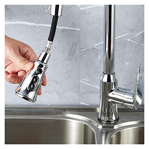 Robinet mitigeur cuisine extractible eau chaude froide pour évier lavage - 5