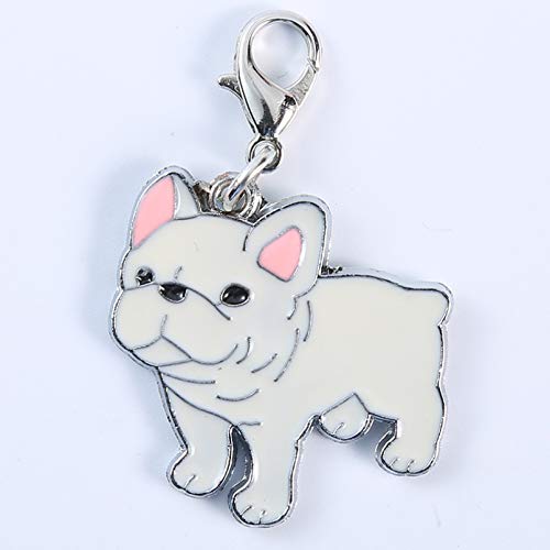 Preisvergleich Produktbild KANGDE Einfacher Charme Haustier Hund Schlüsselbund Tier Geschenk Schlüsselbund Tasche Charme Haustier Anhänger Ornament Kleines Geschenk