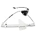 Rear Left Side Power Window Motor and Regulator Assembly Replacement fit for 2001 2002 2003 2004 Jeep Grand Cherokee