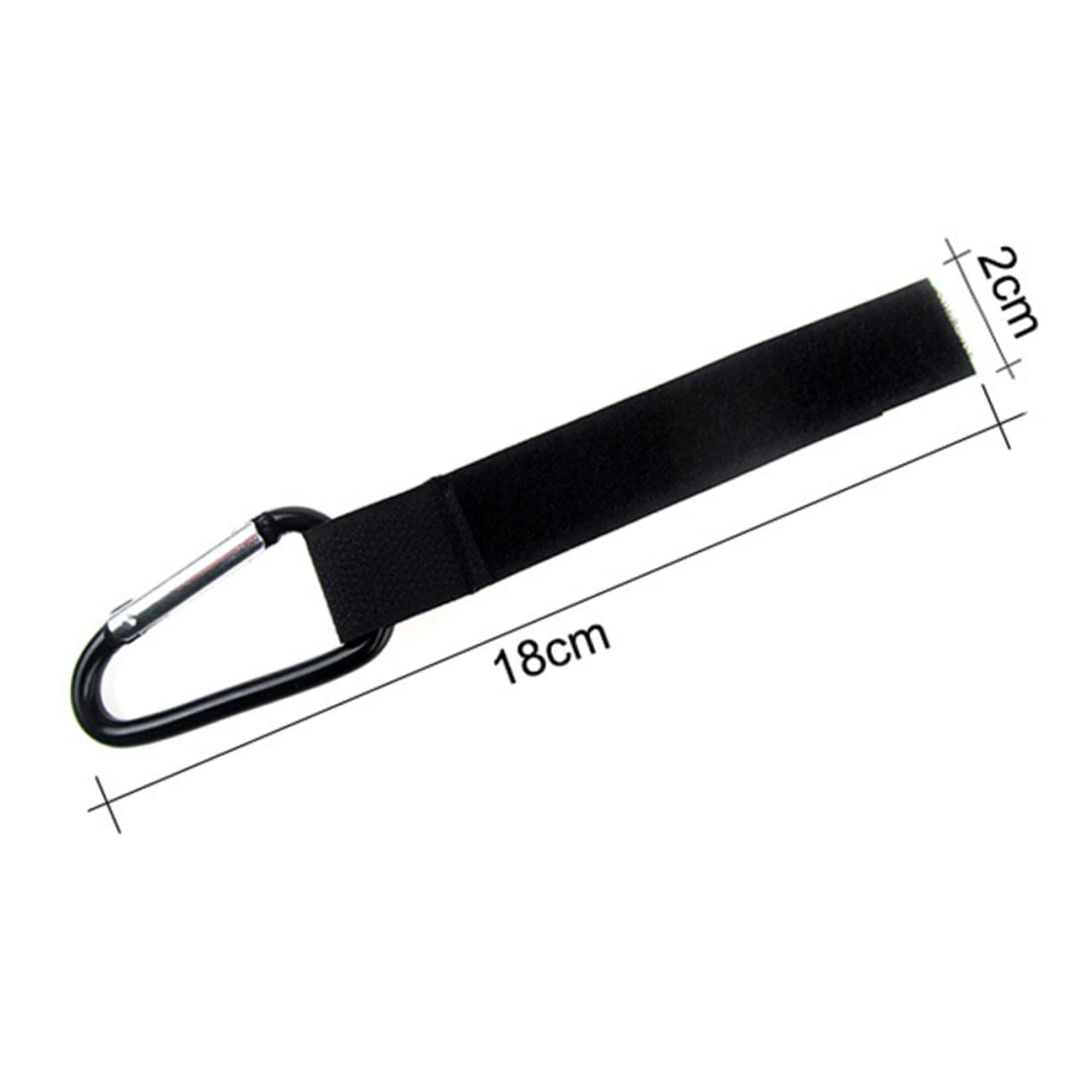 ULDIGI 4 Pack Baby Stroller Hooks Clips Nylon Carabiner Hooks for Wagon Accessories Multi-Purpose Hanger for Toddler Stroller Handle