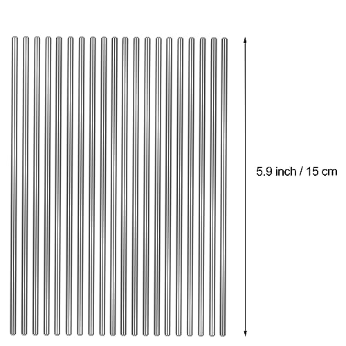 image for Aeelike Stainless Steel Rod Pins for Blocking Board, Knitting & Croche