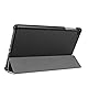 Fintie Hülle für Samsung Galaxy Tab A 10,1 T510/T515 2019 - Ultra Schlank Superleicht Kunstleder Schutzhülle Cover Case mit Standfunktion für Samsung Galaxy Tab A 10.1 Zoll 2019 Tablet, Schwarz