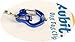 Rubit The Easy Dog Tag Curve Shape Switch Clip, Small, 0.85-Inch Diameter, Blue