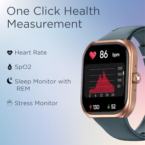 Fastrack Limitless FS2+ Smart Watch, 2.01" UltraVU Display, Functional Crown, SingleSync BT Calling, 110+ Sports Modes, 200+ Smartwatch Faces, Upto... - Image 4