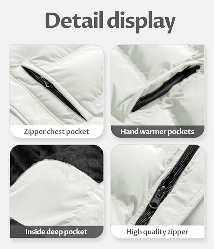 Image of Men's Puffer Jacket Waterproof Winter Parka jacket Warm Thicken Ski Coat