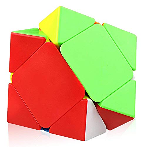 Image of MAYATRA'S Qiyi QiCheng Skewb High Speed Stickerless Magic Puzzle Cube.
