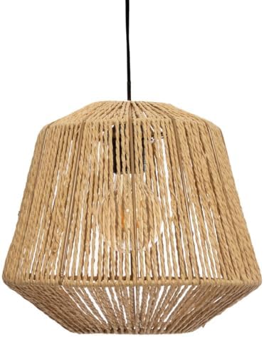Atmosphera - Suspension Jily en Corde de Papier Beige D29 cm - Lu...