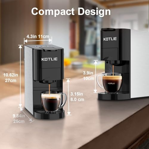 Foto von KOTLIE 513K Kaffeemaschine für Kapseln, Schwarz