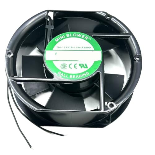 Ventilador de refrigeracion contra sobrecalentamiento en servidores TM-172S1B-32W-A240D AC 220V