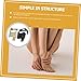 NOLITOY 2pcs Toe Separator and Straightener for Women Breathable Foot Wrap Support for Comfortable Walking Day and Night Use Lightweight and Durable Design