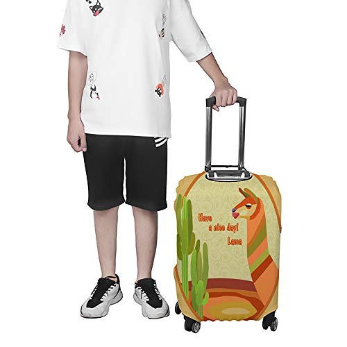 Housse de protection valise Chehong Have a Nice Day extensible