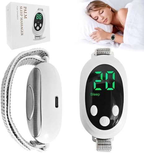Handheld Sleep Aid Device, Anxiety Device, Relief Anxiety Help Sleep, Promotes Rest, USB R...
