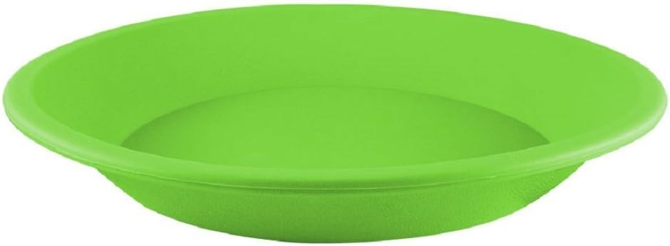 NoGoo Silicone Plate - Approx 8” Round - Assorted Colors (Green)
