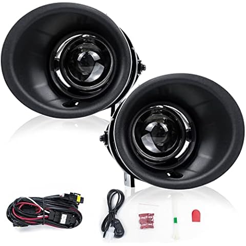 RP Remarkable Power, Fit For 2014 2015 Camaro Front Pair Fog Light Bumper Lamps Set FL7081 Cover