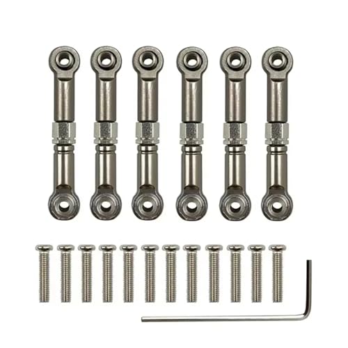 Biellette de servo pour Wltoys A959 tringlerie réglable en métal anti-casse voiture 1/18