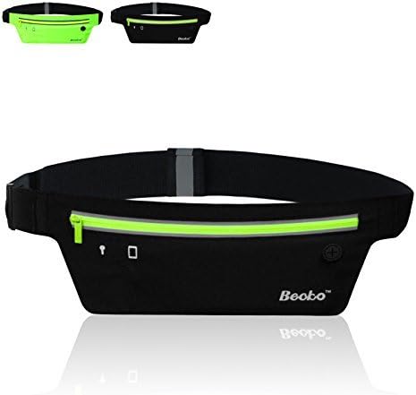 Becko Lightweight & Durable Waterproof Bag / Running Belts / Runners Belt / Race Belt - Fitness Workout Belt for Both Men and Women - Fit for iPhone, HTC, Samsung, Motorola, BlackBerry and Most Smartphones - Waist Pack Belt / Runners Belt Waist Pouch / Sport Running Waist Bag / Runner's Waist Pack Protects items during Workouts, Cycling, Hiking, Walking, Running, Sports, Leisure and All Outdoor Activities