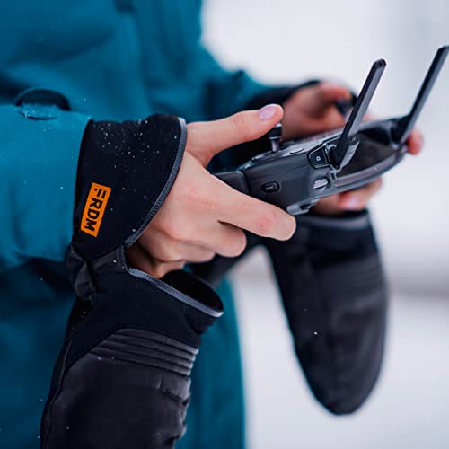 Frdm Emerge Cold Weather Snow Mitt Waterproof Windproof Leather Convertible Snowboard Ski Snowmobile, For Men & Women #TOP4